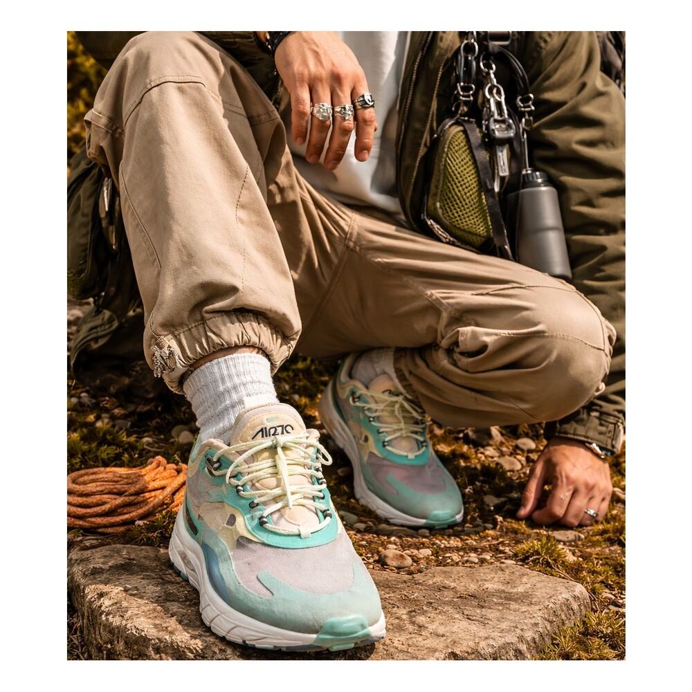 Nike Air 270 React Hyper Jade Frosted Spruce Sneakers Trainers Running Shoes 14